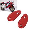2PCS Motorcycle Rear Mirror Hole Cover Aluminium Alloy Mirror Block Off Base Plates Fit for CBR1000RR 2020 to 2023