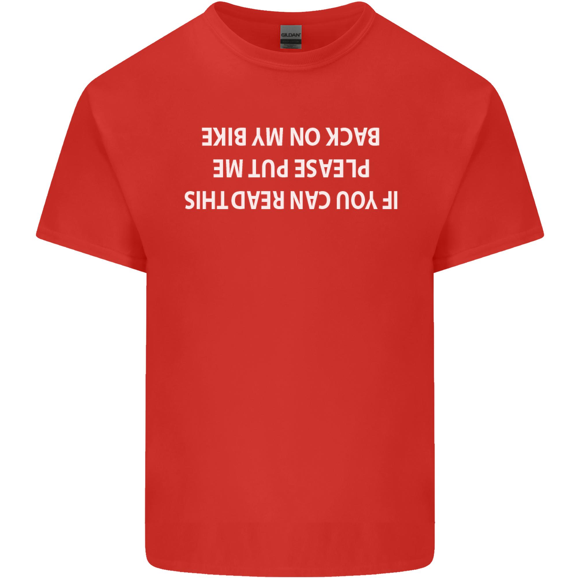 Read this Cycling Cyclist Bicycle Funny Unisexs Light Cotton TShirt S