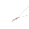 Swarovski Mayfly Series Forest Style Leaf Necklace Women necklace Rose-Gold 5409340