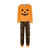 Print Cute Family Set Pajamas, Home Clothes, Family Set Long Sleeve Top Pants Set