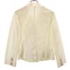 LOUIS VUITTON Made in France Jacket 40 Ivory system Women Used