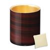Tsubame Yamanaka Lacquer Rock Glass Double Wall Akatsuki Lacquer X 250cc Eco Bag Made In Vietnam Lacquer Made In Japan J-kitchens-bag 7.3cm 8.3cm / /
