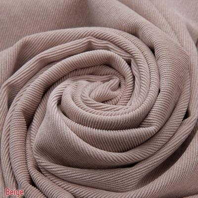 Tessuto Pantaloni Velluto a Coste Beige per Bambini 21 Galles Cotone-Poliestere - Durevole e con Buona Solidità