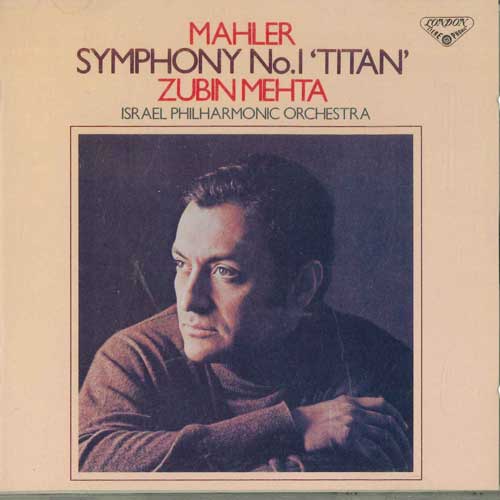 

CD MAHLER - Mahler Symphony No.1 Titan Zubian M NONE KING Japan Obi Classical Used