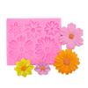 Daisy Shape Silicone Chocolate Mould Cake Decorating Baking Accessories