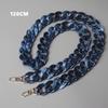 Women Clutch Shoulder Purse Chain DIY New Fashion Woman Handbag Accessory Chain Black Pink Detachable Resin Blue Luxury Strap