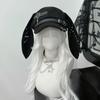 Punk Beret For Women, Subcultural Hat, Rabbit Ears, Detachable, Face-Enhancing Little Homebody