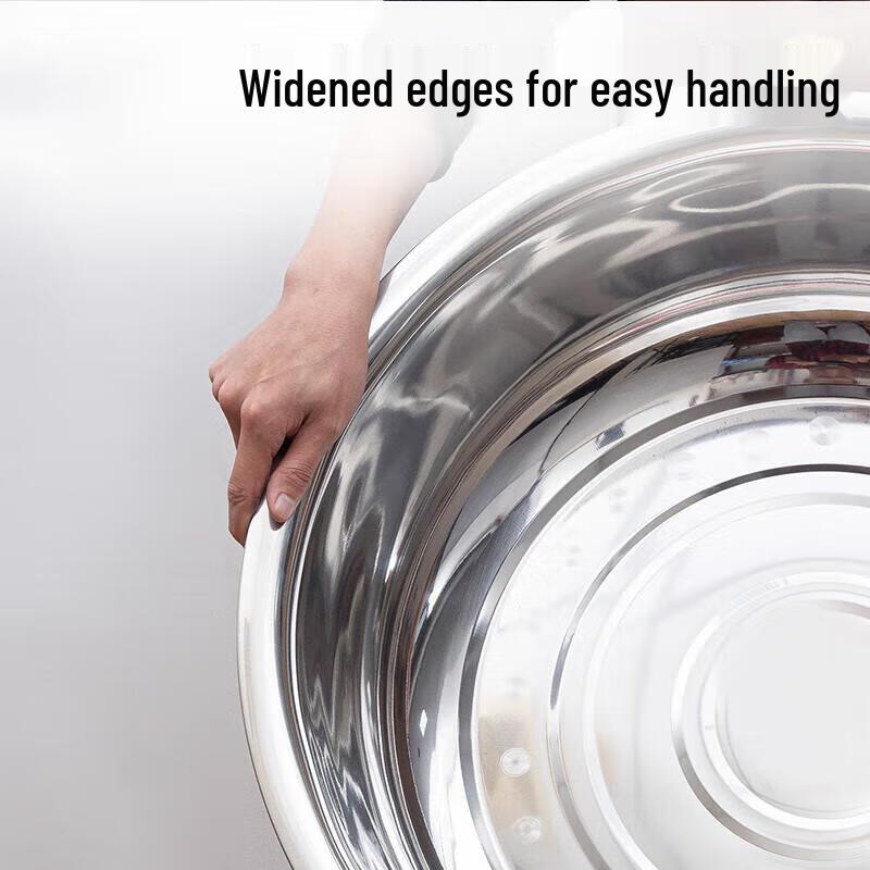 Linglong Bafang 70cm Extra Large Thickened 201 Stainless Steel Basin