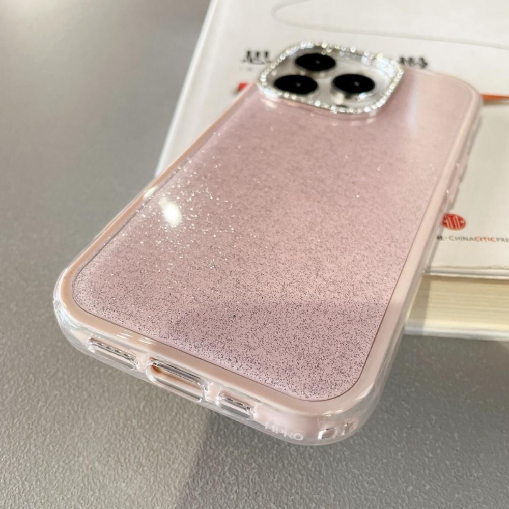 Luxury Shiny Diamond Camera Glitter Glossy Bumper Case For iPhone 16 15 14 13 12 11 Pro Max Plus Shockproof Protective Cover