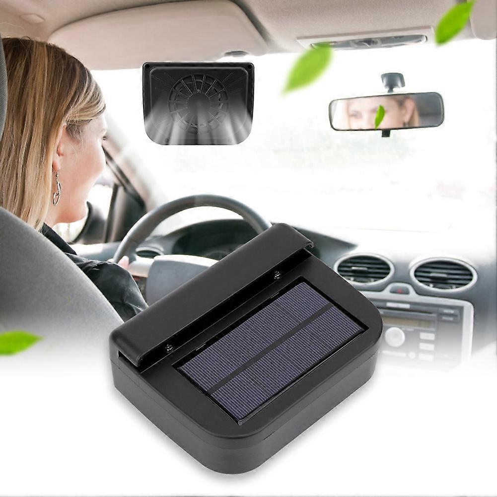 Solar Power Car Auto Air Vent Cooling Ventilation System Heater Exhaust Fan