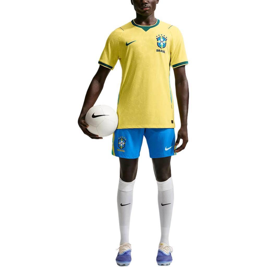 Nike Brazil 2026 Match Home Canary/Light Menta/Geode Teal Men Tops Yellow IB5143-724
