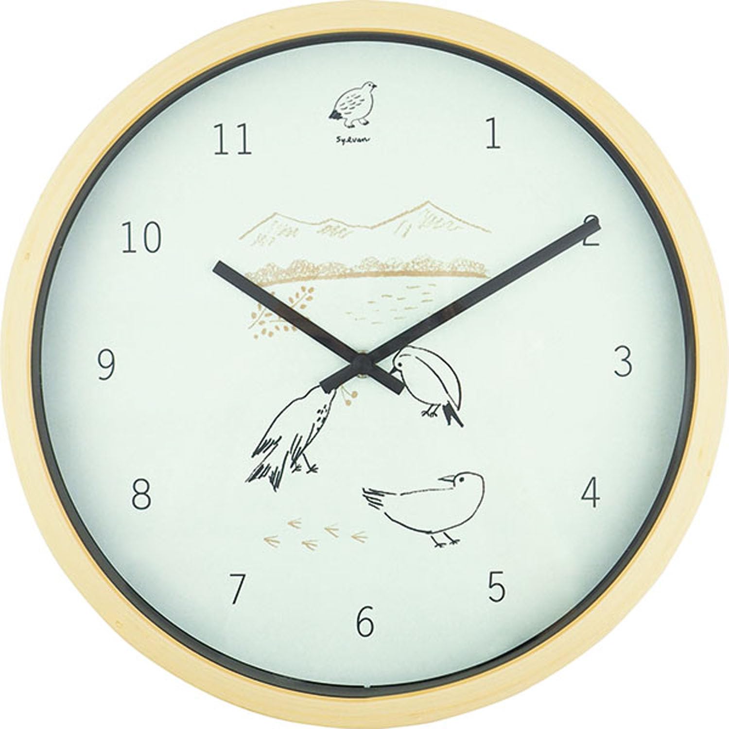 El Commune Wall Clock SYLVAN Bird WCL-016