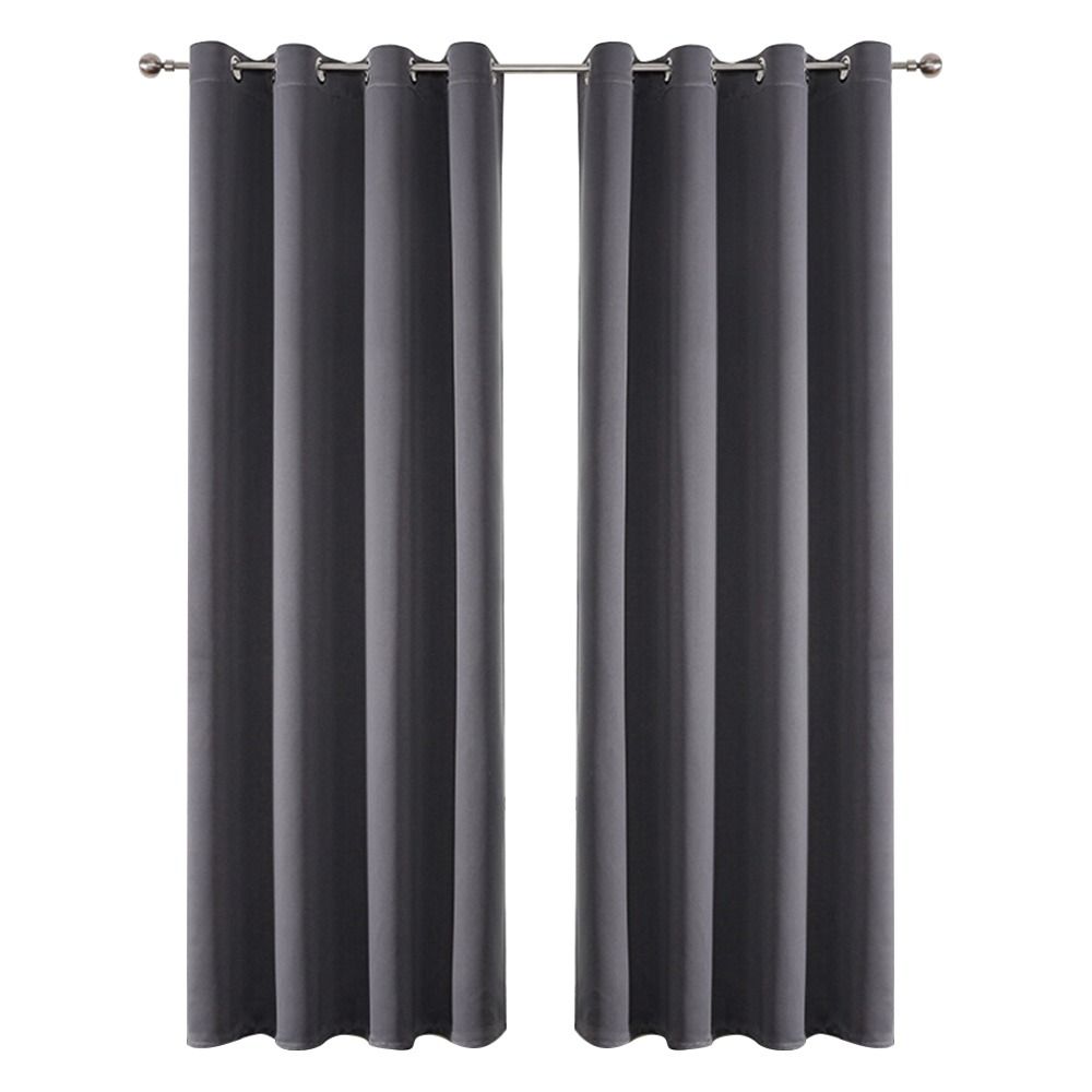 Door Curtains Drapery Panel Sun Protection Shading Curtains Blackout Curtains