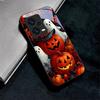 Halloween Boo Vibe Black Glass Phone Case For Redmi Note 10 11 Pro+ 12 13 14 (Global) 14 Pro 5G (India) K60 Ultra 13C 14C Cover