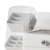 Makeup Organizer Large Display Case With Drawers Cosmetic Storage With Brush Holder For Home Kitchen Bathroom Sink Counter