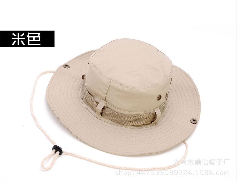 30 Colors Outdoor Sun Hat for Men Women UPF Protection Safari Cap Wide Brim Fishing Visors Bonnies Bucket Hats
