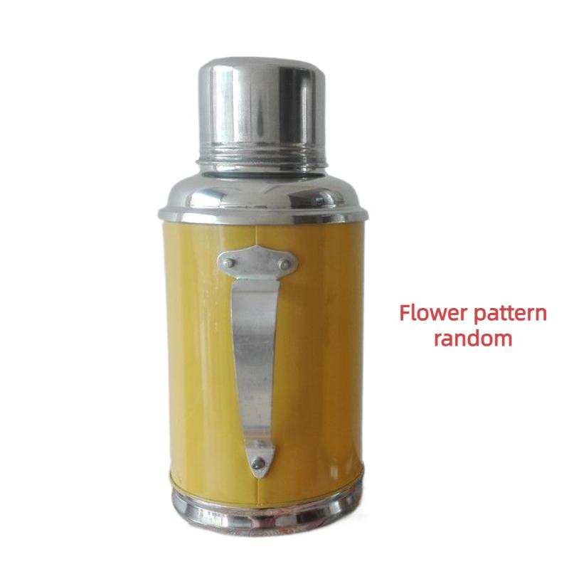 0.8L old-fashioned nostalgic thermos glass inner iron shell insulation pot wedding supplies thermos old thermos commercial
