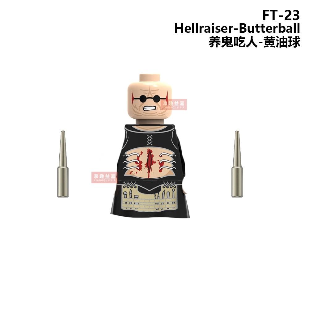 Movie Game Bricks Building Blocks Anime Cartoon Mini Action Figures Heads Assembly Toys Kids Birthday Gifts