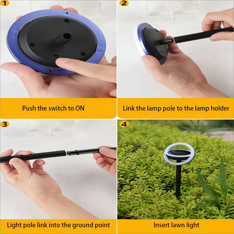 12 LED Solar Light Outdoor IP65 Wodoodporny Krajobraz Solar Powered Wall Lamp do Ogrodu Dziedziniec Dekoracja Trawnik Światło