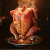 silver Stainless Steel Chicken Roaster with Oil Tray, Turkey Roaster Stand, Vertical Chicken Roaster for Kitchen BBQ, Stainless Steel BBQ Chicken