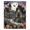 Halloweenská deka s potiskem