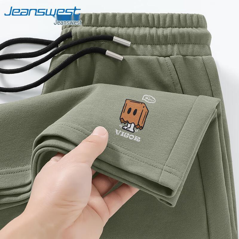 Shorts Esportivos Masculinos de Algodão Pesado Jeanswest