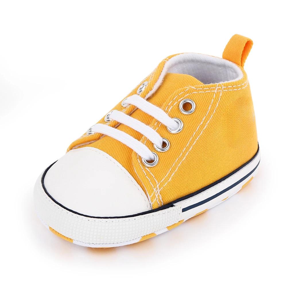 Sneakers classiche in tela per bambini Stampa per neonati Star Sports Neonati maschi Scarpe per primi camminatori Scarpe da bambino antiscivolo per neonati