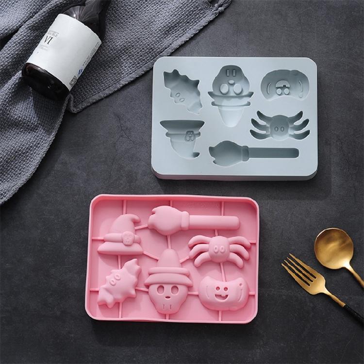 6 Cavities DIY Cookie Soap Candy Gummy Chocolate Mold Baking Mold Ice Cream Tray