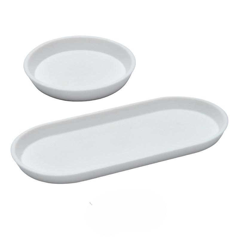 Silicone Storage Tray for Bathroom KitchenLiving Room Dressing Table KeysCosmetics and Rings