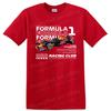 Formula Racing Car Graphic T Shirt for Car Enthusiasts Cool Design Tee