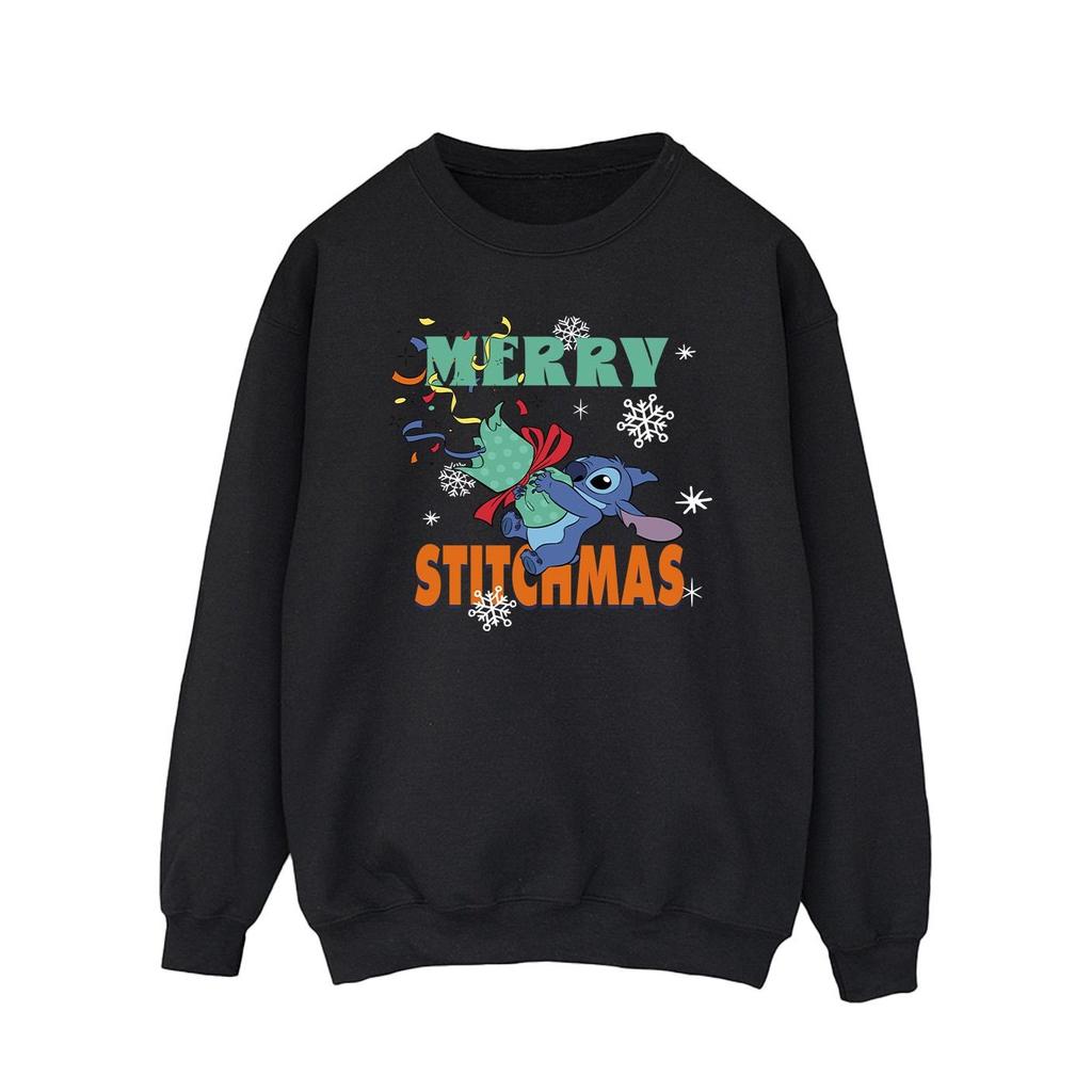 Lilo & Stitch Men's Merry Stitchmas Stitch Sweatshirt