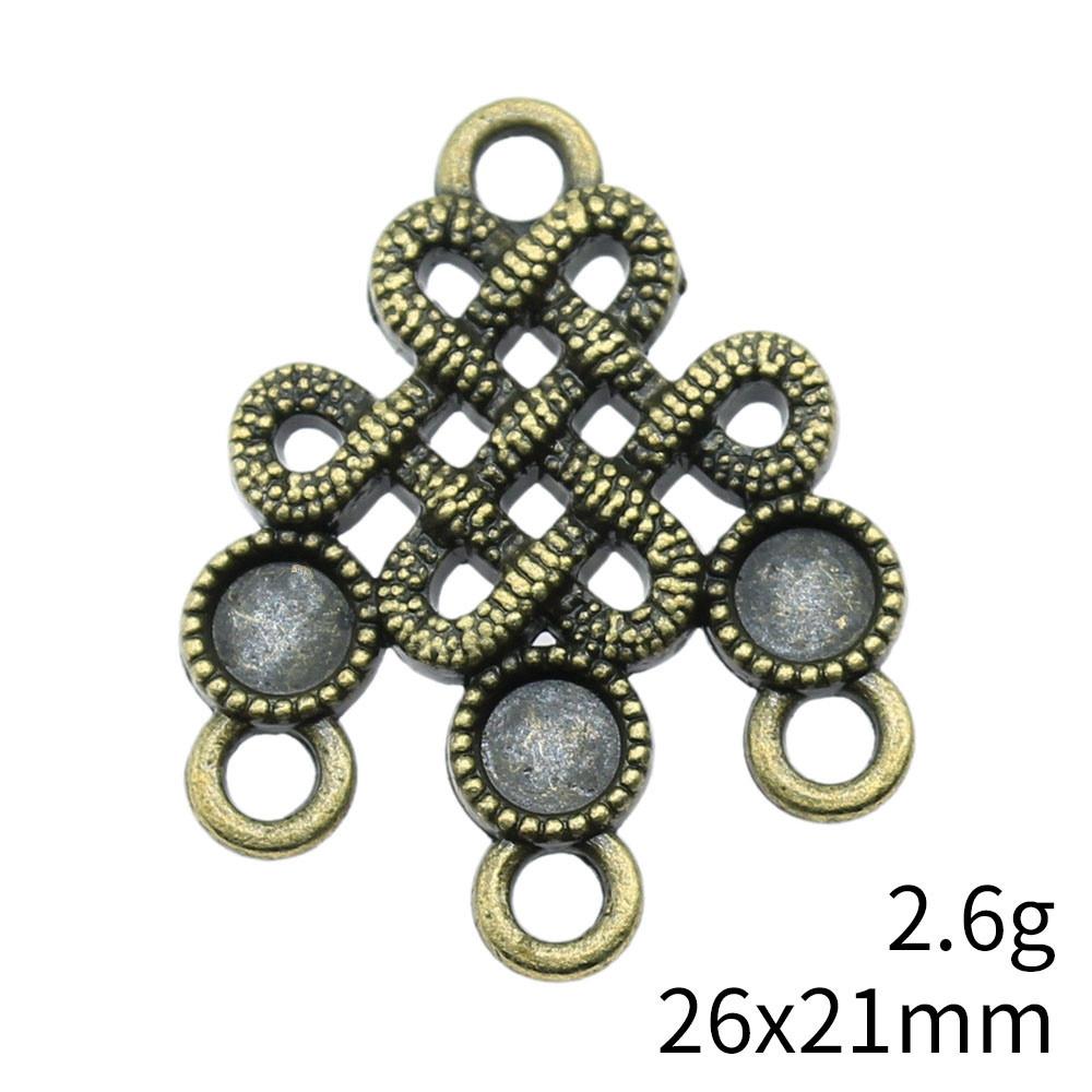 Graduation Accessories Women Round Multi-Hole Earring Connector Accessories Parts Clearance Sale Items Accessories For Girls