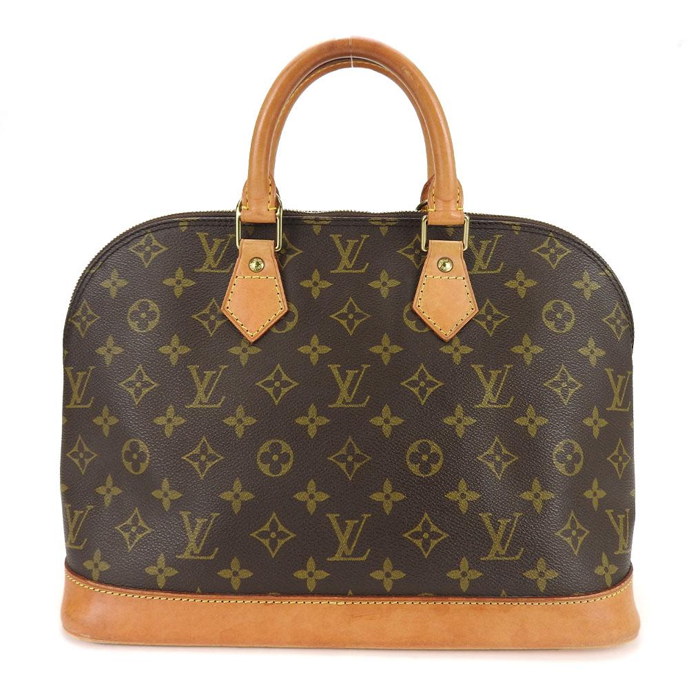 Used LOUIS VUITTON Handbag Alma old type M51130 Monogram Brown Brown Classic