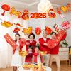 2pcs Chinese New Year Banners 2026 Year of Horse Party Banner Decorations for Lunar New Year Party Decorations Spring Festival Party Supplies