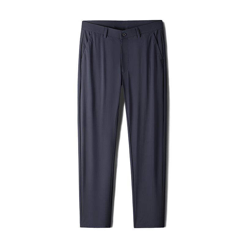 2026 Men's High-End Spring/Summer Water-Resistant Stretch Casual Trousers with Ice-Silk Cool Touch