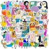 10/50/100 Stück Cartoon Adventure Time Aufkleber DIY Aufkleber Scrapbooking Handy Gepäck Wasserdichte Aufkleber