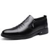 Business leather shoes men's tide 2025 new men's dress leather shoes Baita casual single shoes large size foreign trade men's shoes