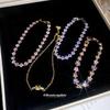 Korean Simple Bling Zirconia Flower Bracelet: High-End, Fashionable, Versatile, Sweet Women's Jewelry