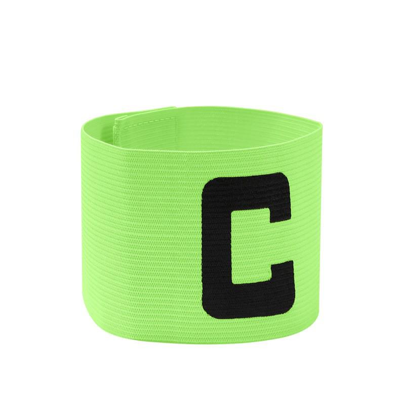 Universelles C-förmiges elastisches Kapitän-Armband für Fußball & Basketball - Anti-Drop-Klettverschluss, Passend für Erwachsene & Kinder