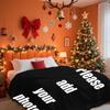 Custom Photo Blanket Personalized Christmas Gift With Your Picture Soft Fleece Throw Cozy Home Decor For Family And Friends