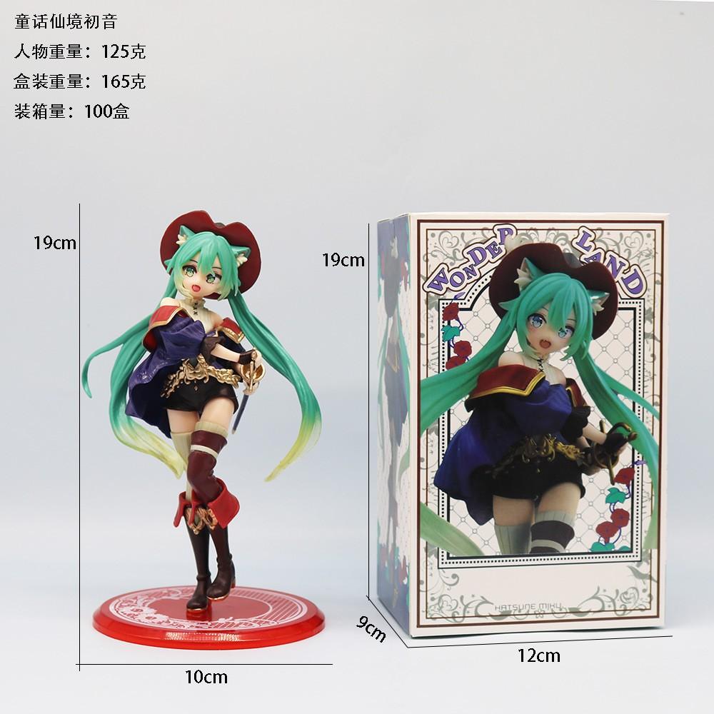 Cute Girl Hatsune Miku Anime Character Fashionable Suitable For Desktop Decoration Ornaments Doll Christmas Gift Pvc Collectible