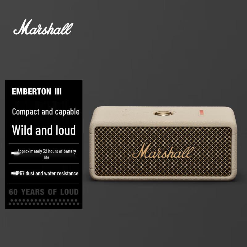 

Marshall Emberton III Portable Bluetooth Speaker