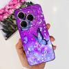 For Tecno Spark 20 Pro Case Liquid Silione Soft TPU Matte Cover Phone Mask On Spark20 20Pro 4G Luxury Pattern Cat Flower Cartoon