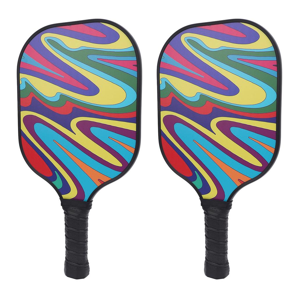 1 Pair Pickleball Paddle Fiberglass Enlarge Plate PVC Edging Beehive Pickleball Training Paddle for