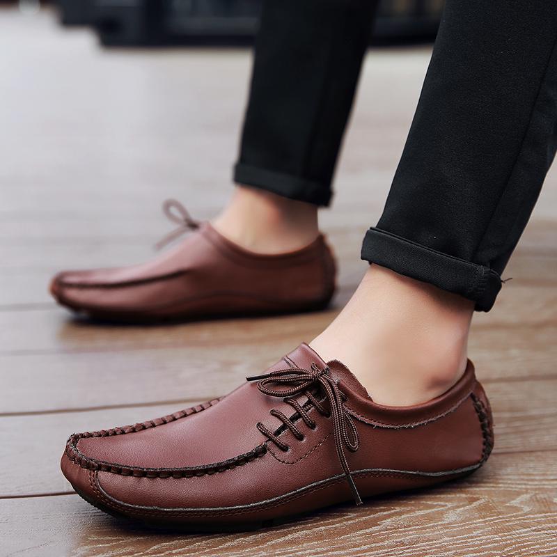 Men's Moccasins Leather Driving Shoes