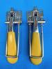 Yellow Adjustable Stainless Steel Mixer Handle Latch with Four Holes
