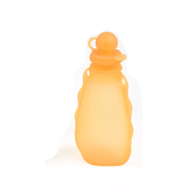 Bolsa de Silicone para Armazenamento de Comida e Leite para Bebê