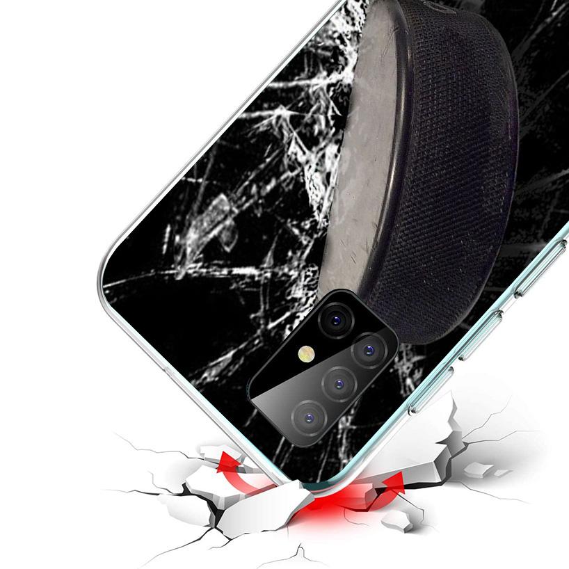 Ice Hockey Rink Sport Phone Case For Samsung Galaxy A52 A32 A22 A12 A51 A31 A50S A30S A20S A10S Note 20 Ultra 10 Plus S10 A72 A7