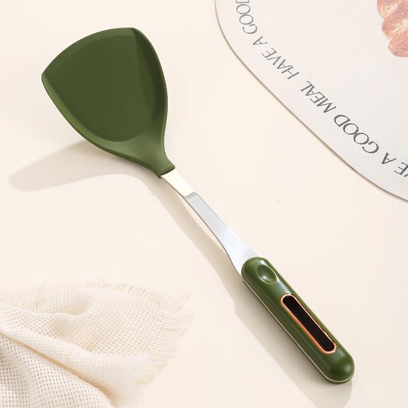 

ZISIZ Stainless Steel Non-Stick Wok Spatula