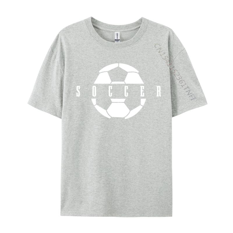 Unisexs Football Player Ball Simple Style Tops Shirts New Arrival O Neck Printed Cotton Fabric Young TShirt Leisure Clothing Shirt